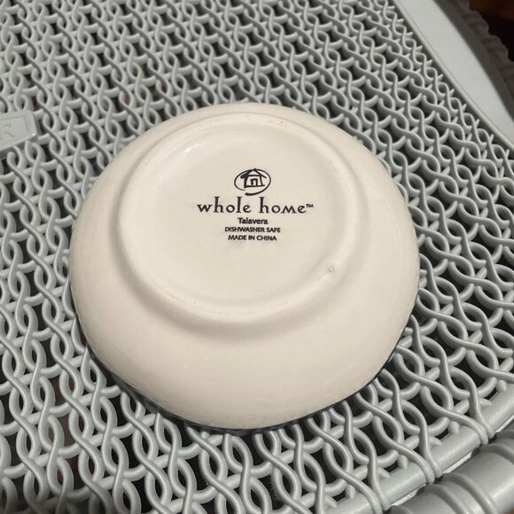 Whole Home Talavera Individual Dip Dish 4" - Set of 5 - Picture 3 of 3